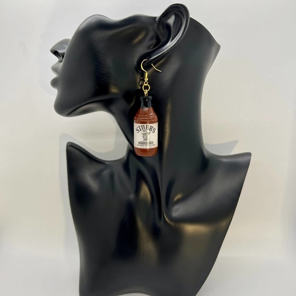 BBQ Earrings - Stubb’s BBQ Sauce - Barbecue Earrings - Mini Brands Earrings - Picture 6 of 7